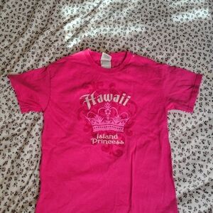 Delta Hawaii Island Princess Pink T-Shirt